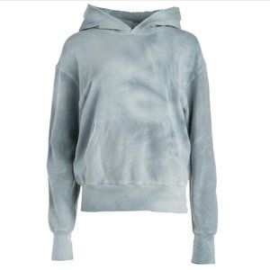 Dannijo Green Frayed Edge Hoodie